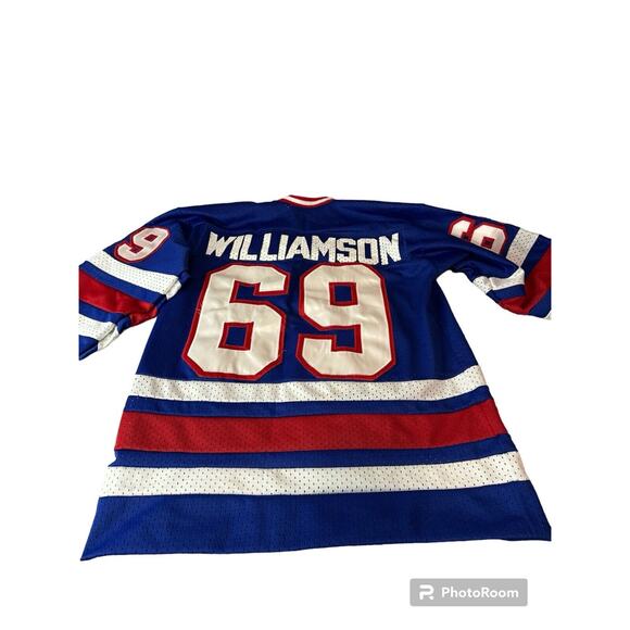 Vintage Salt Lake City Utah Hockey Jersey Adult Small Powder Bandit 69 USA - Picture 2 of 5